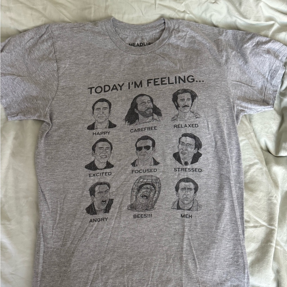 Today I’m feeling Nicholas Cage Women’s size small